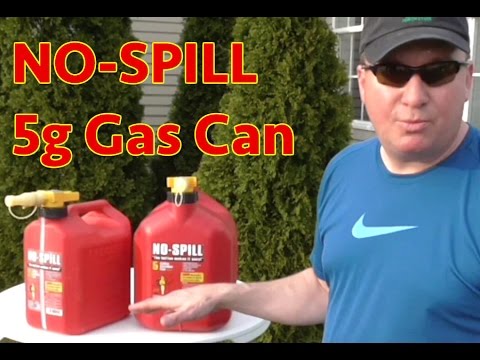 No-Spill 5 Gallon Gas Can Review #1450