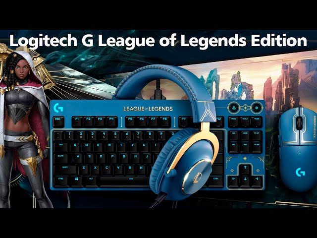 Vídeo relacionado con Logitech G Pro Teclado Mecánico Gaming Edición League of Legends Distribucion de Teclas Paises nordicos
