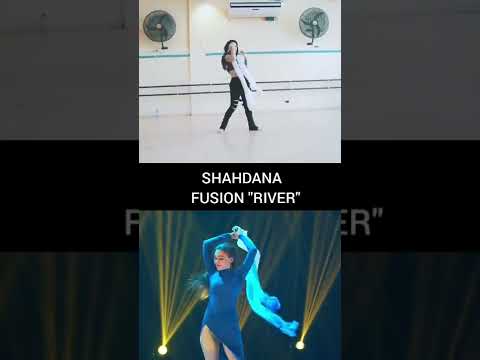 Bellydance fusion fan veils / "River" Shahdana / online class LEARN WITH US ⬇⬇⬇