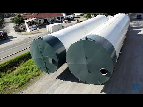 PROAÇO - Transporte de Torres Caixa de Água - Obra SP Participações LTDA