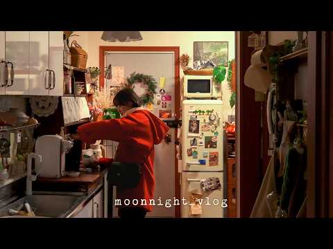 New Year's Vlog: Rice Cake Soup, Sewing & Market Day with Dad🧵 DIY Leather Repair