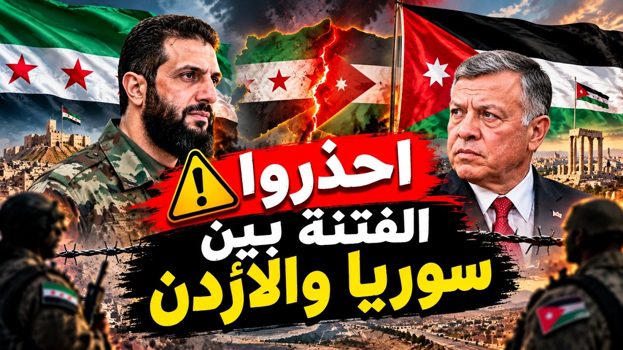 من المستفيد من إشعال نار الفتنة وبين سوريا والأردن 