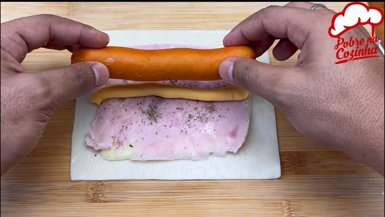 This salty one and just roll it up, you make it in 5 minutes