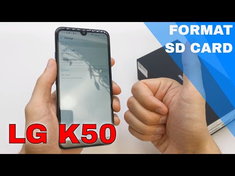 LG K50 - HOW TO FORMAT SD CARD