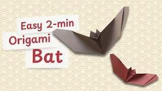 Easy Origami Bat Tutorial 🦇 Step-by-Step Instructions [Sébastien Limet]