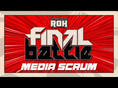 Watch: Ring of Honor Final Battle Post Show Media Scrum | 12/5/25 Columbus, Ohio