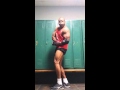 Quick posing video! Natural bodybuilder
