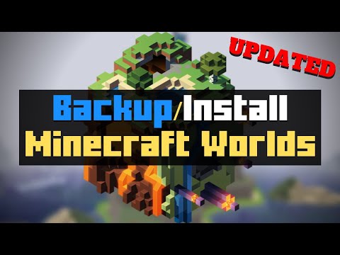 FlytGaming - How To Backup And Install Minecraft Worlds / UPDATED / Windows And Mac