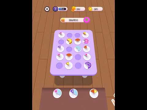 Cake Sort Color Puzzle 3D Game Video