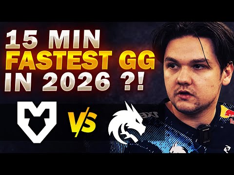 15 MIN FASTEST GG IN 2026 - TEAM SPIRIT vs MOUZ - WTF JUST HAPPENED?!
