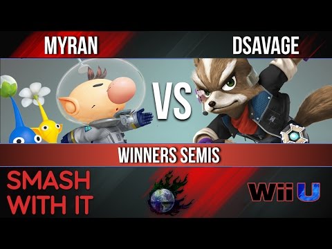 SWI 70 - Myran (Olimar) vs. DSavage (Fox) - Winners Semis - Smash Wii U