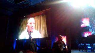 Peter Antal talking to Timbaland ASCAP 2016