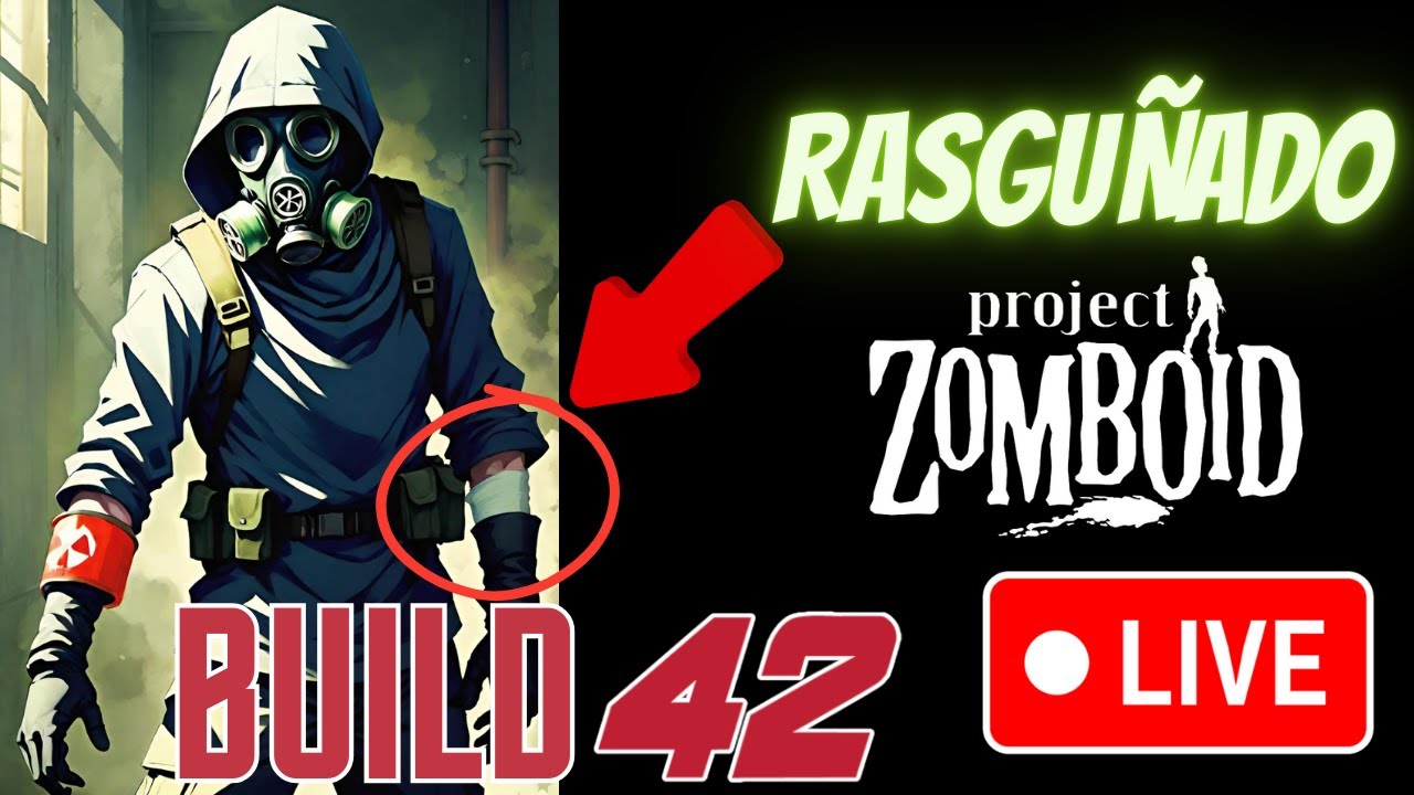 Project Zomboid BUILD 42 Motor Brawl ¡Rasguñado!  #short #live #stream