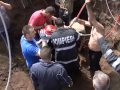 14 yo hero saves a child stuck in a well - Segarcea-Romania 13 04 2013