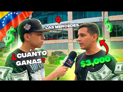 ¿CUÁNTO GANAN EN LA ZONA MÁS CARA DE VENEZUELA?🇻🇪 | El trabajo que mejor paga revelado