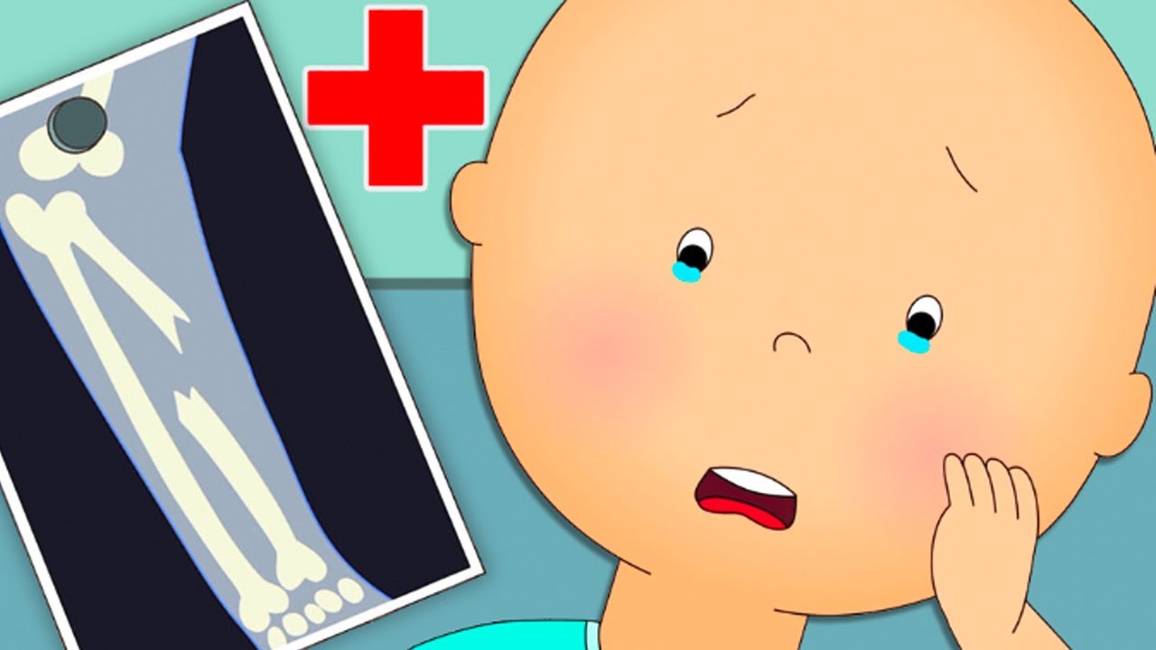 O Osso Quebrado de Caillou | Caillou em Português - WildBrain