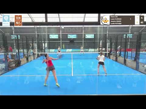 FFT Padel Tour Perpignan - Ligi / Clergue vs Ginier / Pothier