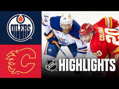 Oilers vs. Flames | NHL Highlights | December 27, 2025