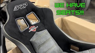 WE HAVE SEATS!!!! MORE RHINO PARTS. PRP SEATS HOOKED IT UP! CUSTOM UTV OBSESSIONS ALPHA COMPOSITES!