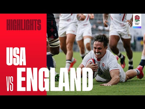 Lightning strikes & electric rugby! ⚡| USA v England highlights