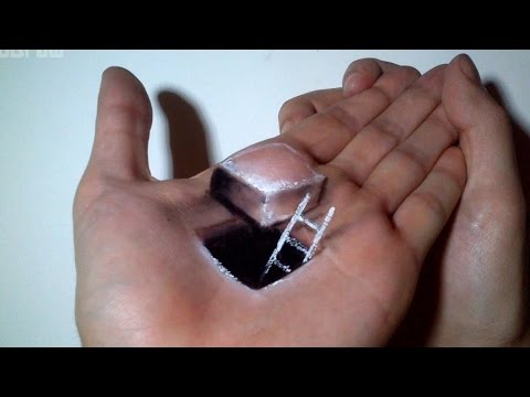 Una genial ilusión óptica con efecto 3D en la mano hqdefault - Una genial ilusión óptica con efecto 3D en la mano