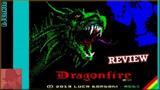 Dragonfire ZX : Homebrew from 2018 - on the ZX Spectrum 48K !! with Commentary