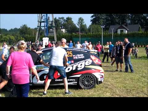 60 Rajd Wisły - Wypadek  załogi J. Szeja / M. Szeja