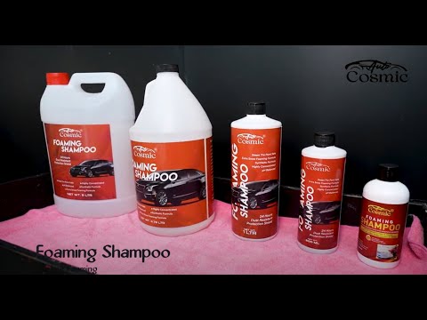 Autocosmic Foaming Shampoo 3.79LTR (CAR WASH)
