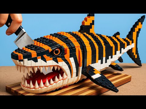 Hunting a Pefect GIANT LEGO RARE TIGER Shark Recipe IRL