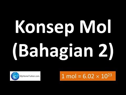 Kimia Tingkatan 4 KSSM Bab 3 | Konsep Mol (Bahagian 2) | Konsep Mol, Formula dan Persamaan Kimia