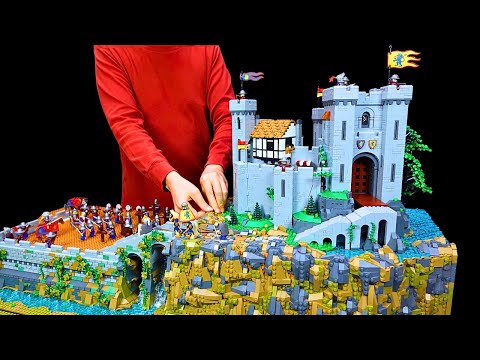Building Terrain For The Lego Lion Knights' Castle Set