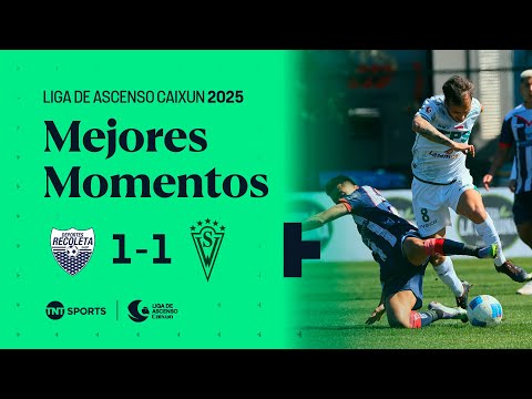 🔵⚪ Deportes Recoleta 1 - 1 🟢⚪ Santiago Wanderers | Liga de Ascenso Caixun 2025 ⚽🔥 - Fecha 22 🗓️