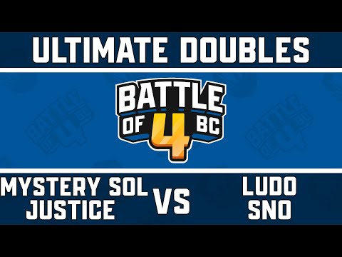 Mystery Sol / DE | Justice vs. Ludo/sno - Ultimate Doubles Pools - Battle of BC 4