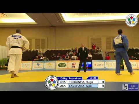 Judo 2013 Grand Prix Miami: Pessanha (BRA) - Tadehara (USA) [-100kg]