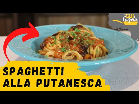 SPAGHETTI ALLA PUTTANESCA. Receita de macarrão pronto em 15 minutos