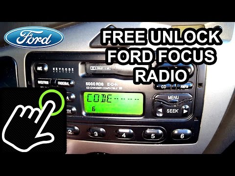 How To get UNLOCK Code for FREE - Ford Focus Radio 5000/6000 RDS - PART 1