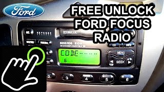 How To get UNLOCK Code for FREE - Ford Focus Radio 5000/6000 RDS - PART 1