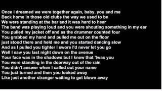 Bruce Springsteen   Point Blank lyrics