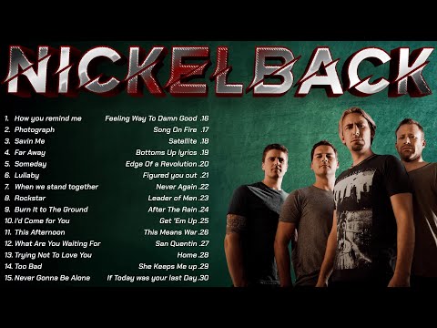 Nickelback Greatest Hits Full Album || Nickelback Best Songs 2024