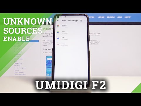 How to Enable Unknown Sources on UMIDIGI F2 - App Installation