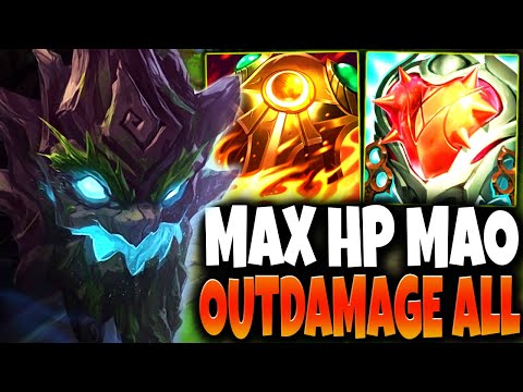 Tryndamere FAILED to stop my MAX HP MAOKAI Build from OUTDAMAGING ALL 💀 LoL Top Maokai s13 Gameplay