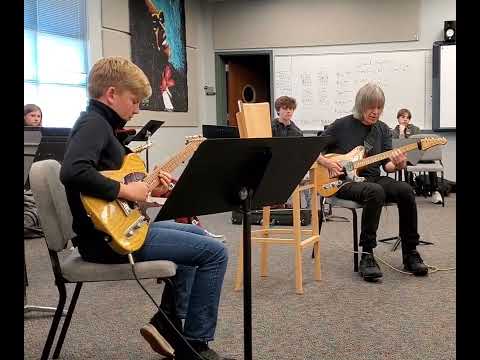 Jamming with Mike Stern