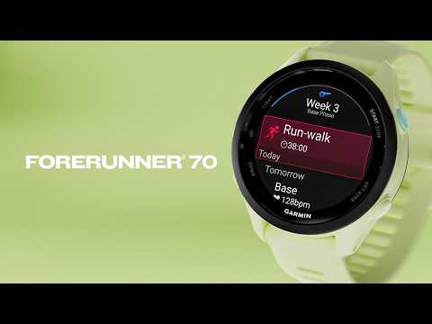 Start Your Running Journey with Forerunner 70 | Garmin