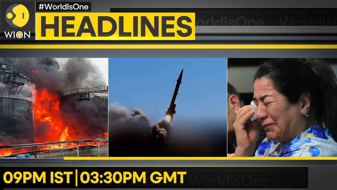 Fire at Russian Oil Refinery | Kuwait Condemns Iranian Attack | Israeli Forces Kill 7-month Old Baby
