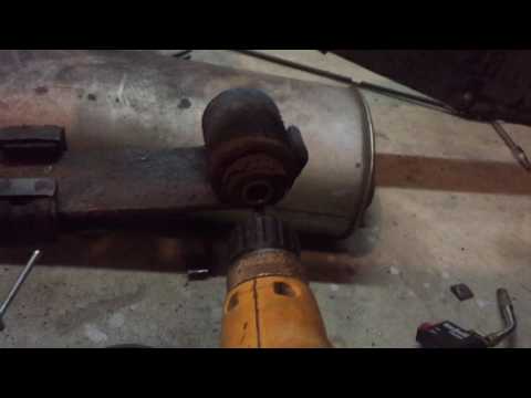 Trick for removing old leaf spring bushing...