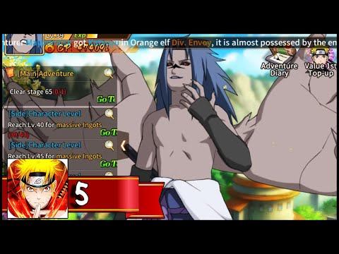 Naruto Konoha Legend - Gameplay Walkthrough Part 5 (Android, iOS)