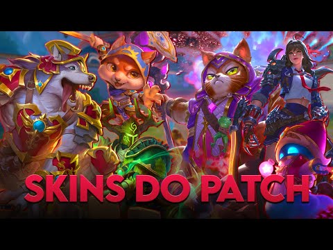 SKINS DO PATCH 8.2 + PASSE DE BATALHA COMO CONSEGUIR - ⚡ Smite BR
