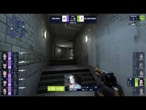 NILO 3K M4A1-S - YOUNG NINJAS VS BIG OMEN ACADEMY - WePlay Academy League - CSGO