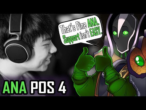 ANA POS 4  RUBICK — Support isn't EASY Specially in SEA Server DOTA 2