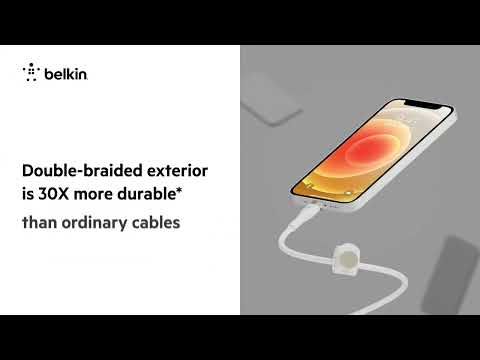 Кабель Belkin Boost Charge Pro USB - Lightning (M/M), 1 м, White (CAA010BT1MWH)